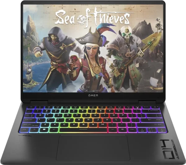 Laptop HP OMEN Transcend 14-fb0739nz | Ultra 7 155H | GeForce RTX 4060 (8 GB) / Ultra 7 / RAM 16 GB / SSD Disk / 14,0″ 2.8K