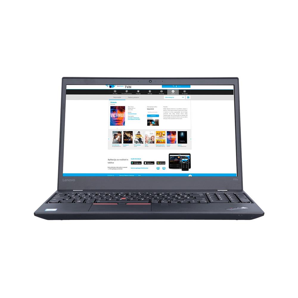 Laptop Lenovo ThinkPad P52s Workstation / i7 / RAM 32 GB / SSD Disk / 15,6″ 4K