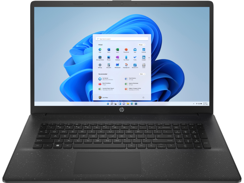 Laptop HP 17-cp3002na / AMD Ryzen™ 7 / RAM 16 GB / SSD Disk / 17,3″ FHD